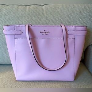 LIKE NEW Kate Spade Pink Tote Bag with Laptop Pocket